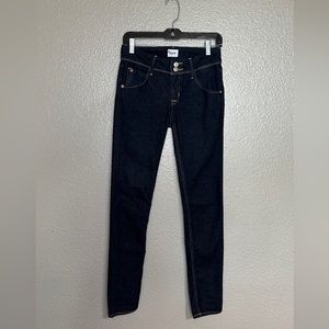 Hudson Collin Midrise Skinny Dark Wash CWLT 26 31